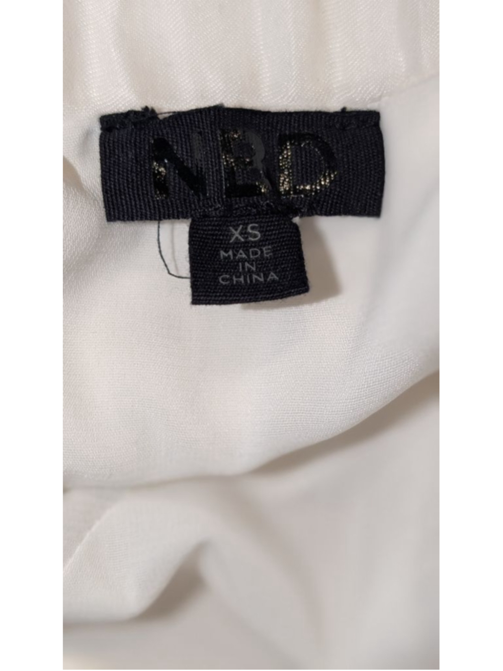 NBD Jumpsuit Black White Off Shoulder XS - Picture 14 of 14